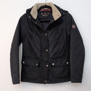 Barbour Navy Quilted Women's Jacket - US size 4